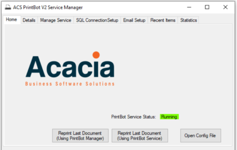 Printrbot | Automate MYOB Exo Printing | Acacia's Services