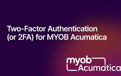 2FA for MYOB Acumatica